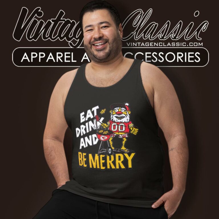 Kansas City Chiefs Shirt Holiday Eat Drink And Be Merry Tank Top Racerback 1 Kansas City Chiefs Shirt Holiday Eat Drink And Be Merry Tank Top Racerback 1