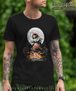 Kansas City Chiefs Shirt Jack Skellington Halloween T Shirt