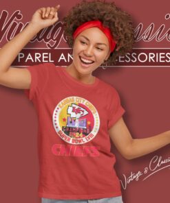 Kansas City Chiefs Skyline 2024 Super Bowl Lviii Champions Women T Shirt