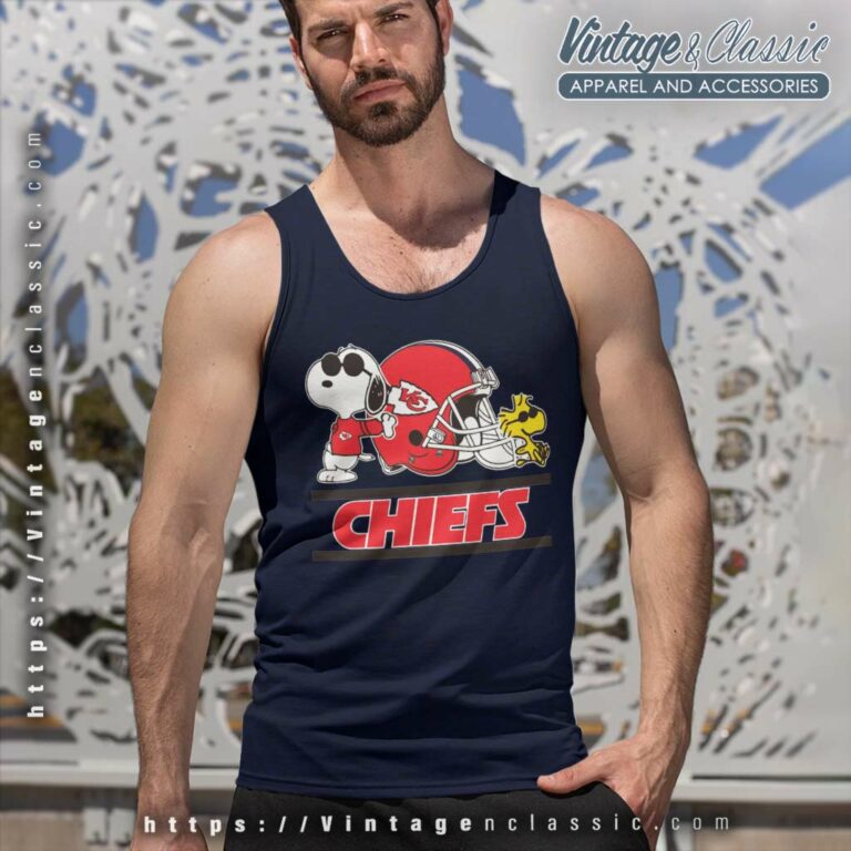 Kansas City Chiefs Snoopy And Woodstock Tank Top Racerback Kansas City Chiefs Snoopy And Woodstock Tank Top Racerback