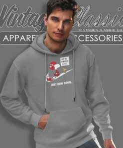 Kansas City Chiefs Snoopy Are Number One Shirt Nike Just Bow Down Hoodie