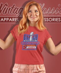 Kansas City Chiefs Souvenir Super Bowl Lviii Champions Women T Shirt