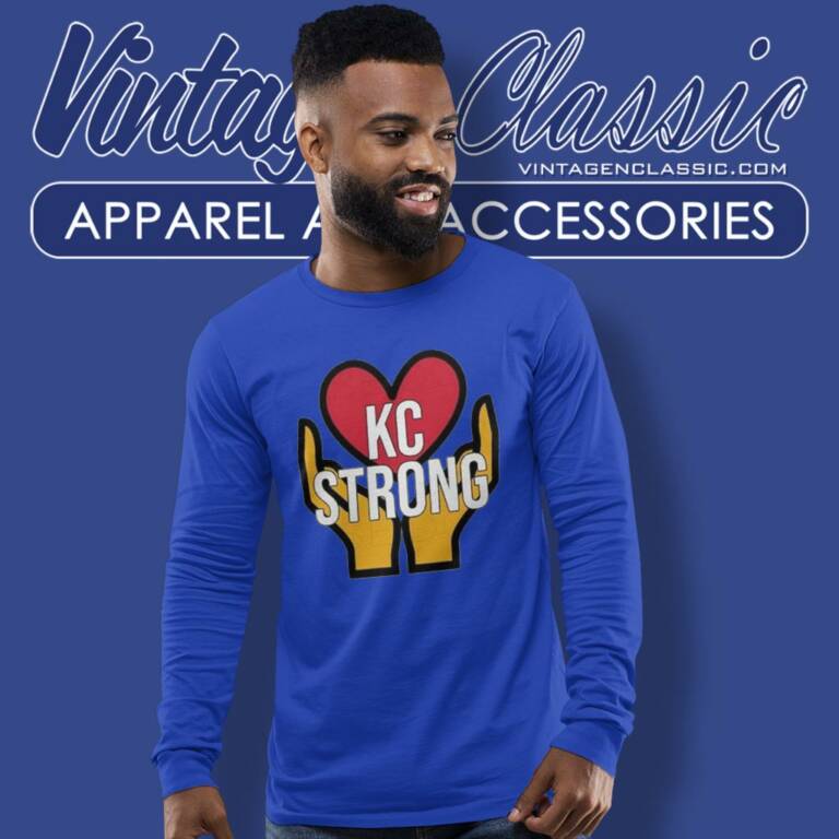 Kansas City Chiefs Strong Chiefs Pride Long Sleeve Tee Kansas City Chiefs Strong Chiefs Pride Long Sleeve Tee