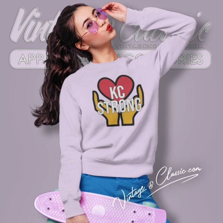 Kansas City Chiefs Strong Chiefs Pride Sweatshirt Kansas City Chiefs Strong Chiefs Pride Sweatshirt