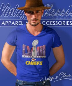 Kansas City Chiefs Super Bowl 2024 V Neck TShirt