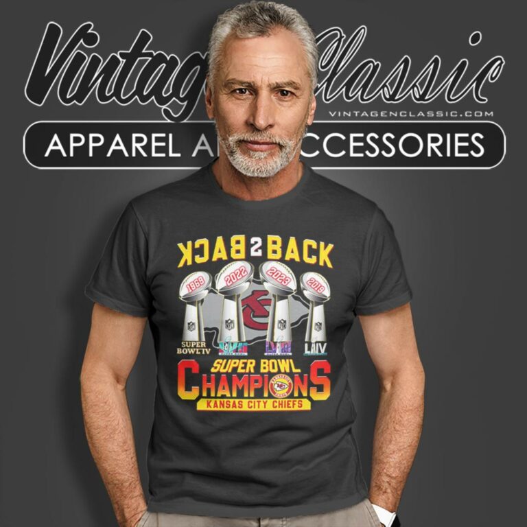 Kansas City Chiefs Super Bowl Champions Back To Back T Shirt 1 Kansas City Chiefs Super Bowl Champions Back To Back T Shirt 1