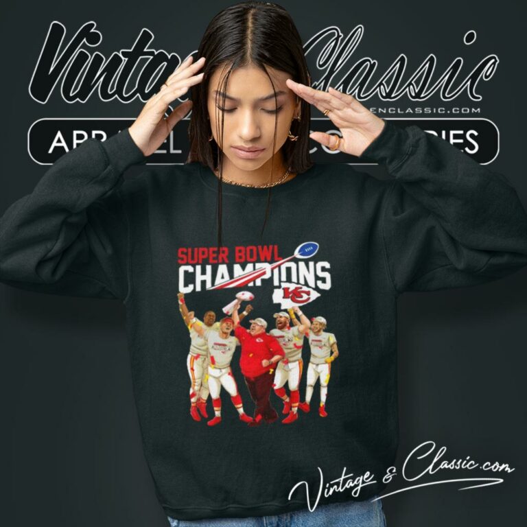 Kansas City Chiefs Super Bowl Champions Nfl Football Sweatshirt Kansas City Chiefs Super Bowl Champions Nfl Football Sweatshirt