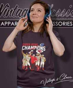 Kansas City Chiefs Super Bowl Champions Nfl Football Women T Shirt