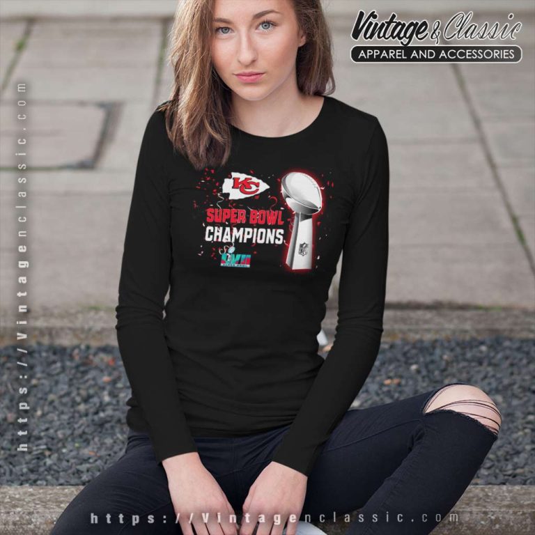 Kansas City Chiefs Super Bowl Lvii 2023 Champions Long Sleeve Tee Kansas City Chiefs Super Bowl Lvii 2023 Champions Long Sleeve Tee