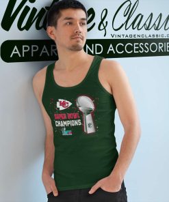 Kansas City Chiefs Super Bowl Lvii 2023 Champions Tank Top Racerback