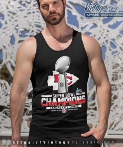 Kansas City Chiefs Super Bowl Lvii Champions Players Names Trophy Tank Top Racerback