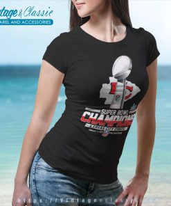 Kansas City Chiefs Super Bowl Lvii Champions Players Names Trophy Women TShirt
