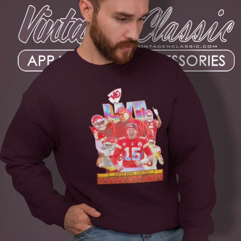 Kansas City Chiefs Super Bowl Lviii 2024 Sweatshirt Kansas City Chiefs Super Bowl Lviii 2024 Sweatshirt