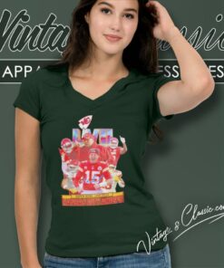 Kansas City Chiefs Super Bowl Lviii 2024 V Neck TShirt