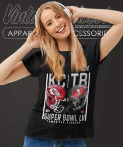 Kansas City Chiefs Tampa Bay Buccaneers Super Bowl LV Shirt 6 Kansas City Chiefs Tampa Bay Buccaneers Super Bowl Lv Women TShirt
