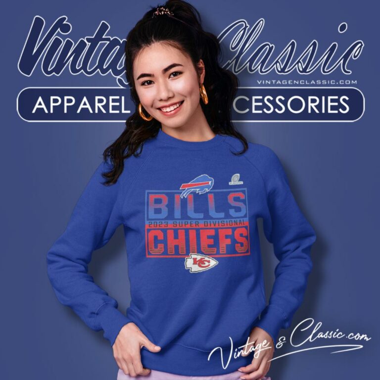 Kansas City Chiefs Vs Buffalo Bills 2023 Super Divisional Round Sweatshirt Kansas City Chiefs Vs Buffalo Bills 2023 Super Divisional Round Sweatshirt