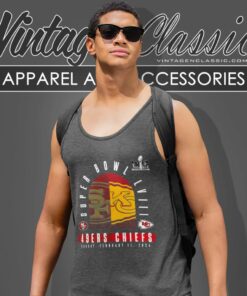 Kansas City Chiefs Vs San Francisco 49ers Super Bowl Lviii Matchup Final Tank Top Racerback