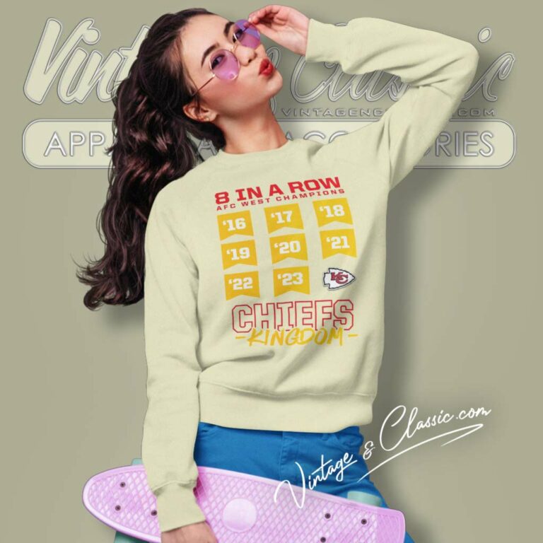 Kansas City Chiefs West Division Champions Sweatshirt Kansas City Chiefs West Division Champions Sweatshirt