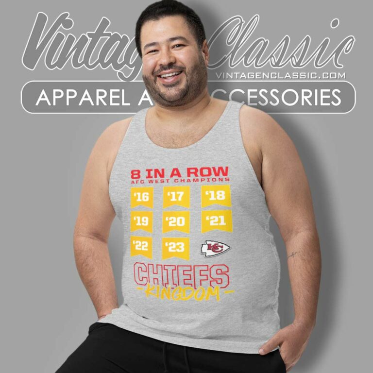 Kansas City Chiefs West Division Champions Tank Top Racerback Kansas City Chiefs West Division Champions Tank Top Racerback