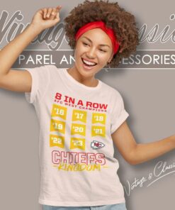 Kansas City Chiefs West Division Champions Shirt 6 Kansas City Chiefs West Division Champions Women TShirt