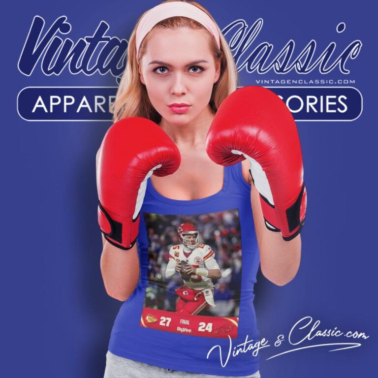 Kansas City Chiefs Win 27 24 Buffalo Bills 2023 Nfl Playoff Divisional Round Final Tank Top Racerback Kansas City Chiefs Win 27 24 Buffalo Bills 2023 Nfl Playoff Divisional Round Final Tank Top Racerback