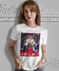 Kansas City Chiefs Win 27 24 Buffalo Bills 2023 Nfl Playoff Divisional Round Final Women T Shirt