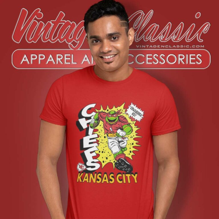 Kansas City Chiefs X Tmnt Raphael Shirt Cowabunga Kc T Shirt Kansas City Chiefs X Tmnt Raphael Shirt Cowabunga Kc T Shirt