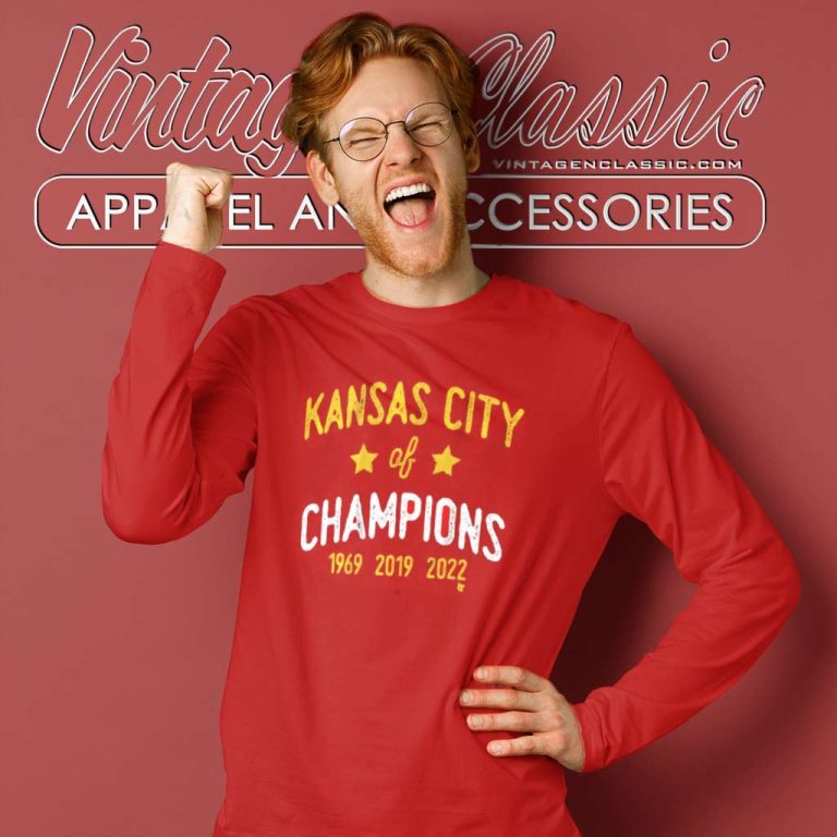 Kansas City Of Champions Shirt Kansas City Chiefs Breakingt Super Bowl Lvii Long Sleeve Tee Kansas City Of Champions Shirt Kansas City Chiefs Breakingt Super Bowl Lvii Long Sleeve Tee