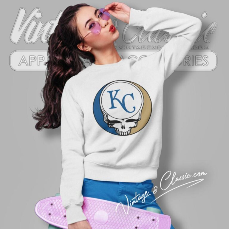 Kansas City Royals Grateful Dead Steal Your Face Sweatshirt Kansas City Royals Grateful Dead Steal Your Face Sweatshirt