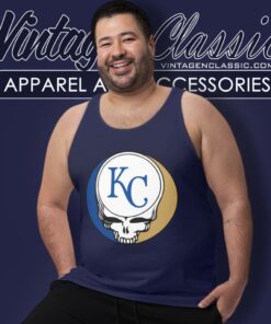 Kansas City Royals Grateful Dead Steal Your Face Tank Top Racerback