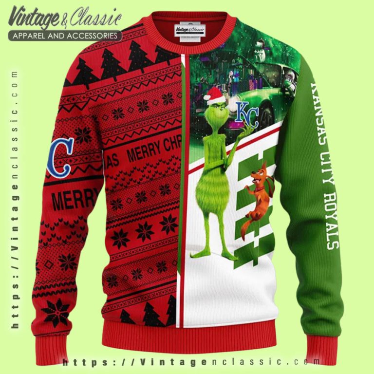 Kansas City Royals Grinch Ugly Christmas Sweater Ugly Christmas Sweater Kansas City Royals Grinch Ugly Christmas Sweater Ugly Christmas Sweater