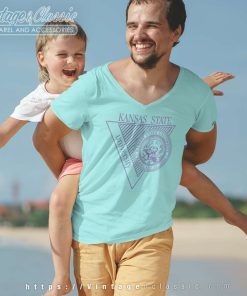 Kansas State University V Neck TShirt