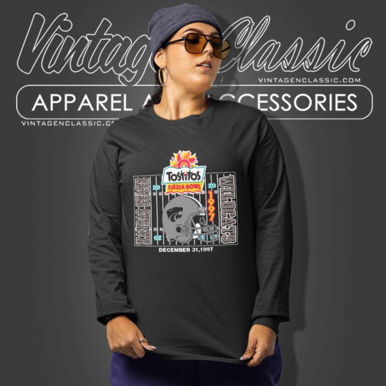 Kansas State Wildcats Fiesta Bowl Ncaa Football Long Sleeve Tee Kansas State Wildcats Fiesta Bowl Ncaa Football Long Sleeve Tee