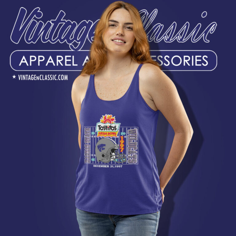 Kansas State Wildcats Fiesta Bowl Ncaa Football Tank Top Racerback Kansas State Wildcats Fiesta Bowl Ncaa Football Tank Top Racerback