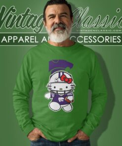 Kansas State Wildcats Hello Kitty Long Sleeve Tee
