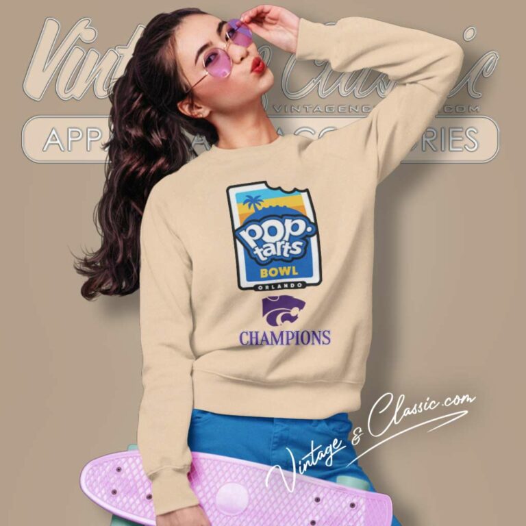 Kansas State Wildcats Pop Tarts Bowl Champions 2023 Sweatshirt Kansas State Wildcats Pop Tarts Bowl Champions 2023 Sweatshirt