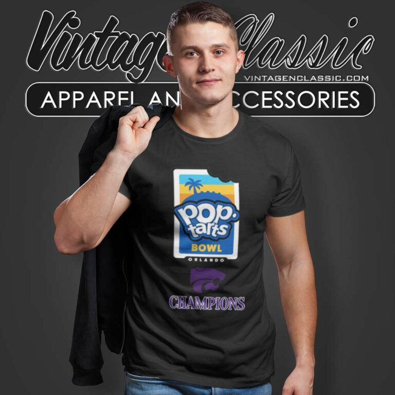 Kansas State Wildcats Pop Tarts Bowl Champions 2023 T Shirt Kansas State Wildcats Pop Tarts Bowl Champions 2023 T Shirt