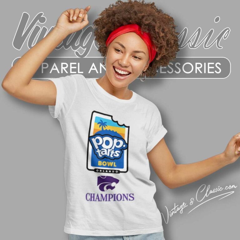 Kansas State Wildcats Pop Tarts Bowl Champions 2023 Women TShirt Kansas State Wildcats Pop Tarts Bowl Champions 2023 Women TShirt