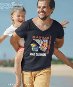 Kansas University Jayhawks Basketball NCAA Shirt 5 Kansas University Jayhawks Basketball Ncaa V Neck TShirt