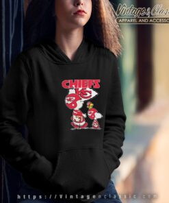Kansas city Chiefs Lets Play Football Together Snoopy Shirt Hoodie