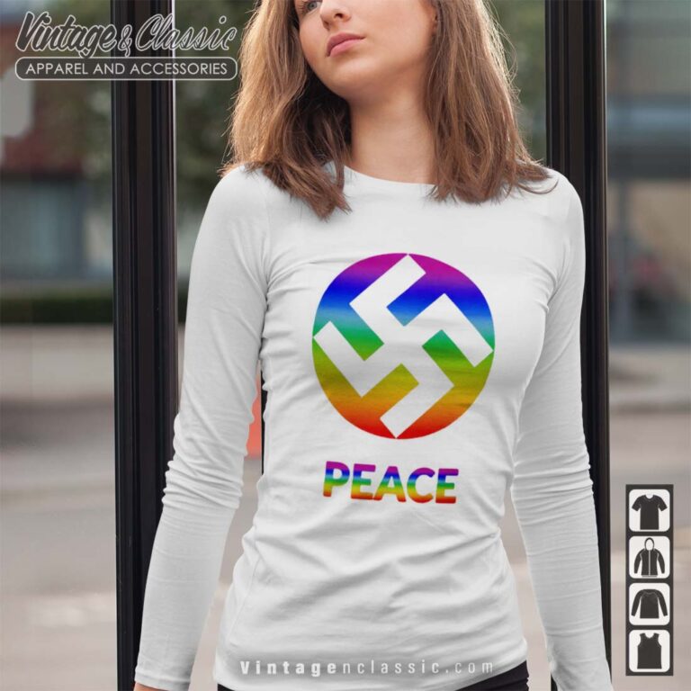 Kanye West YE Swastika Peace Longsleeves Kanye West YE Swastika Peace Longsleeves