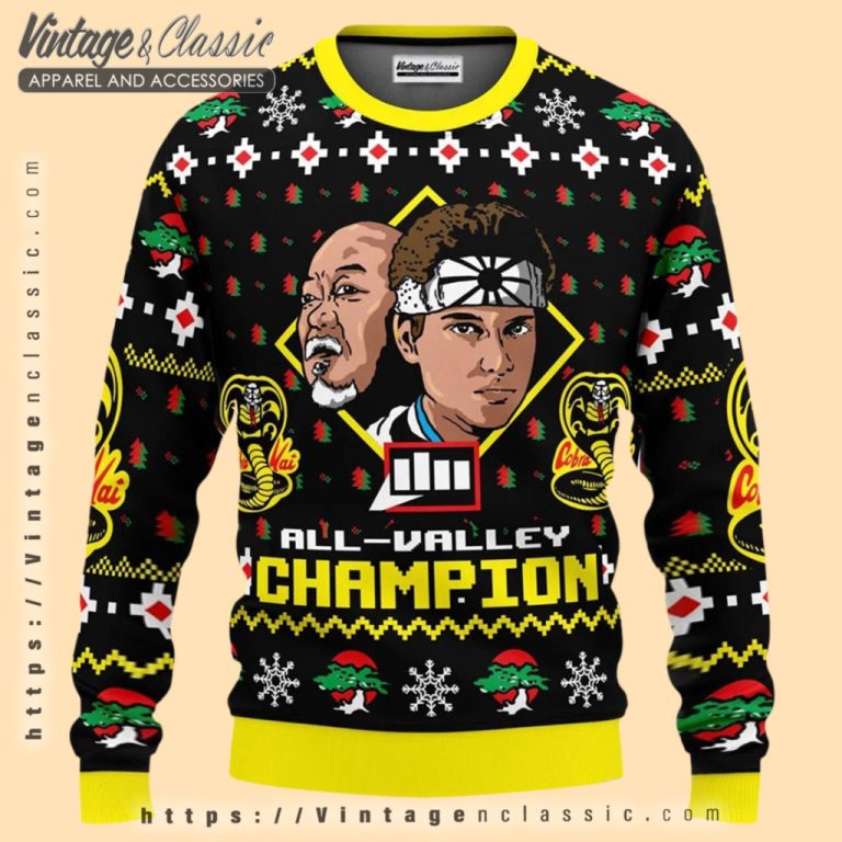 Karate Kid Christmas Ugly Christmas Sweater Ugly Christmas Sweater Karate Kid Christmas Ugly Christmas Sweater Ugly Christmas Sweater