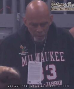 Kareem Abdul Jabbar Milwaukee Bucks Logo 33 Shirt