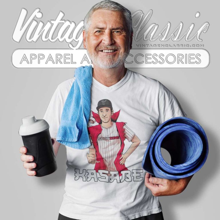 Kasabe Show Zone Shirt Takashi Inspired V Neck TShirt Kasabe Show Zone Shirt Takashi Inspired V Neck TShirt