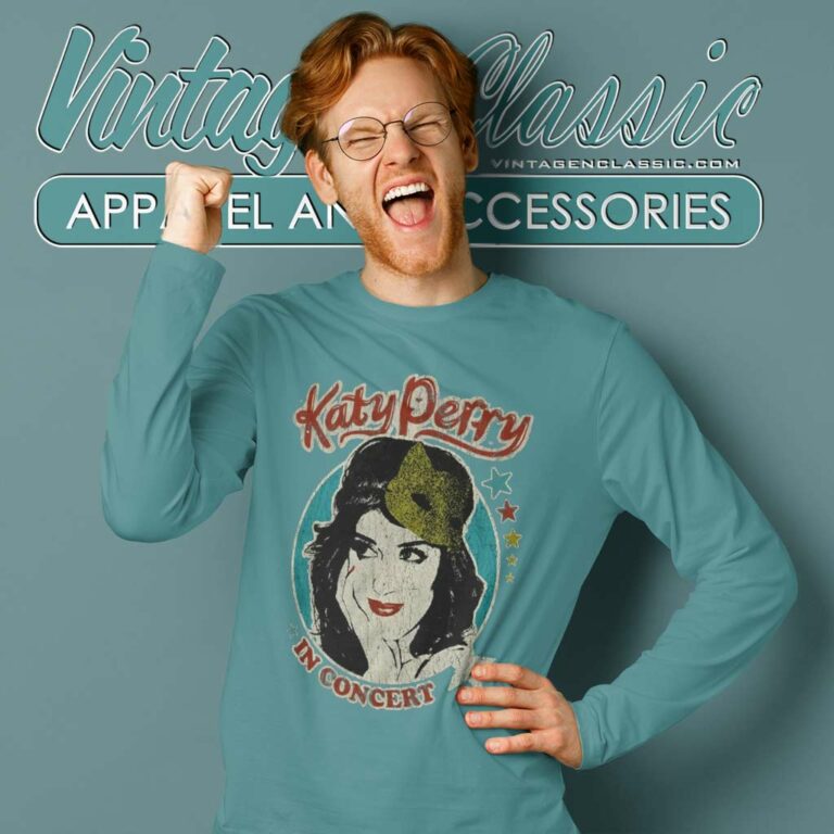 Katy Perry In Concert Shirt Long Sleeve Tee Katy Perry In Concert Shirt Long Sleeve Tee