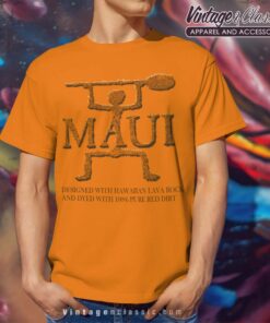 Kauai Hawaii Red Dirt Orange T Shirt
