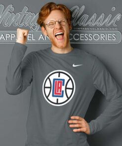 Kawhi Leonard La Clippers Logo Long Sleeve Tee
