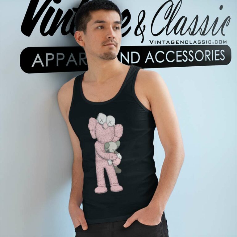 Kaws Shirt Kaws X Uniqlo Pink Mascot Tank Top Racerback Kaws Shirt Kaws X Uniqlo Pink Mascot Tank Top Racerback