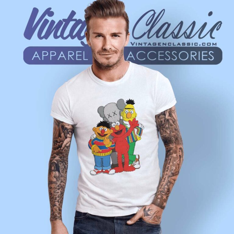 Kaws X Sesame Street Graphic T Shirt Kaws X Sesame Street Graphic T Shirt