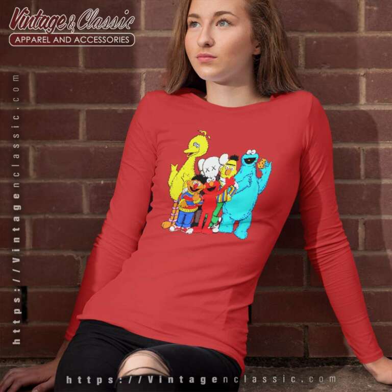 Kaws X Sesame Street Long Sleeve Tee Kaws X Sesame Street Long Sleeve Tee